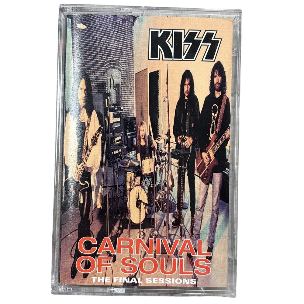 KISS "CARNIVAL OF SOULS" the final sessions Cassette 1997  Mercury PolyGram rare